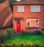 Charming English middle-class home royalty free stock photos Charming English middle-class home royalty free stock photos