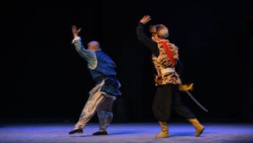Chasing the beast-Peking Opera “Taking Tiger Montain By Strategy†stock photo Chasing the beast-Peking Opera “Taking Tiger Montain By Strategy†stock photo