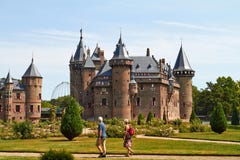 Chateau de Haar stockfotografie Chateau de Haar stockfotografie