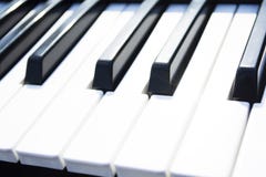 Chaves do piano Feche acima das chaves do piano imagens de stock Chaves do piano Feche acima das chaves do piano imagens de stock