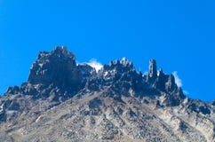 Chaîne de Cerro Castillo images libres de droits Chaîne de Cerro Castillo images libres de droits
