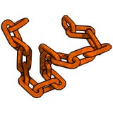 Chaîne de rouille illustration de vecteur Chaîne de rouille illustration de vecteur