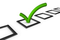 Check List royalty free illustration Check List royalty free illustration