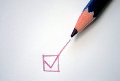 Check mark stock image Check mark stock image