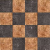 Checkerboard pattern background, squares from laither and burlap stock photography Checkerboard pattern background, squares from laither and burlap stock photography