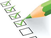 Checkliste vektor abbildung Checkliste vektor abbildung