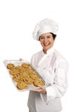 Cheerful Bakery Chef Stock Image