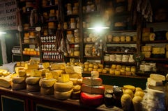 Cheese lovers won't be disappointed in Tandil, Argentina Royalty Free Stock Images Cheese lovers won't be disappointed in Tandil, Argentina Royalty Free Stock Images