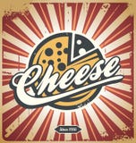 Cheese retro metal sign stock illustration Cheese retro metal sign stock illustration