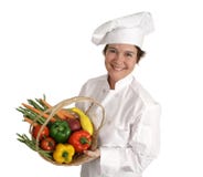 Chef Series - Healthy & Happy Royalty Free Stock Photos Chef Series - Healthy & Happy Royalty Free Stock Photos