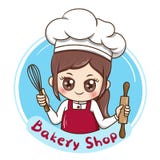 Chef_vector_2 femminile illustrazione di stock Chef_vector_2 femminile illustrazione di stock