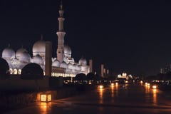 Cheik Zayed Grand Mosque image stock Cheik Zayed Grand Mosque image stock
