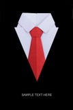 Chemise d'origami avec le lien Image libre de droits Chemise d'origami avec le lien Image libre de droits