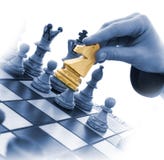 Chess Composition Royalty Free Stock Photography