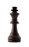 Chess Series King Black Royalty Free Stock Image