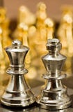 Chess (the Queen And The King) Royalty Free Stock Photo Chess (the Queen And The King) Royalty Free Stock Photo