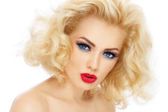 Cheveu blond photographie stock Cheveu blond photographie stock