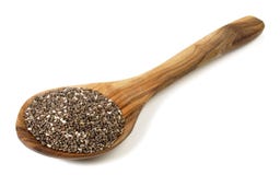 Chia Seeds - Gezonde Voeding royalty-vrije stock foto's Chia Seeds - Gezonde Voeding royalty-vrije stock foto's