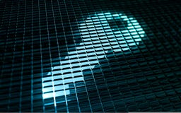 Chiave di accesso di Secure Digital royalty illustrazione gratis Chiave di accesso di Secure Digital royalty illustrazione gratis