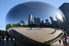 Chicago bean royalty free stock photo Chicago bean royalty free stock photo