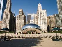 chicago chmury brama chicago chmury brama