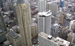 Chicago City Landscape, Residential Area royalty free stock photo Chicago City Landscape, Residential Area royalty free stock photo