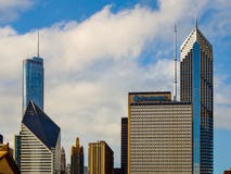 Chicago Förenta staterna - Chicago byggnader arkivfoton Chicago Förenta staterna - Chicago byggnader arkivfoton