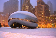 Chicago ljus fotografering för bildbyråer Chicago ljus fotografering för bildbyråer