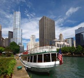Chicago River & Downtown Chicago stock images Chicago River & Downtown Chicago stock images
