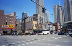 Chicago Street Scene Stock Photography Chicago Street Scene Stock Photography