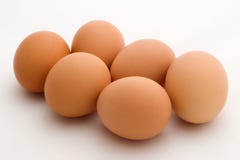 Chicken Eggs Royalty Free Stock Photography