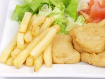 Chicken Nuggets Stock Images
