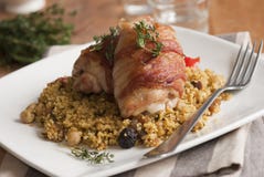 Chicken With Cous-cous Royalty Free Stock Image