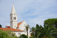 Chiesa - Brac & x28; Croatia& x29; immagine stock Chiesa - Brac & x28; Croatia& x29; immagine stock
