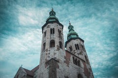 Chiesa cattolica in Europa Polonia immagine stock libera da diritti Chiesa cattolica in Europa Polonia immagine stock libera da diritti