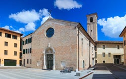 Chiesa degli Angelus di degli di Santa Maria, Pordenone immagini stock Chiesa degli Angelus di degli di Santa Maria, Pordenone immagini stock