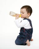 Child Drinking Stock Image