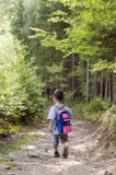 Child In Forest Stock Image
