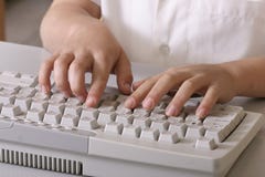 Child on keyboard