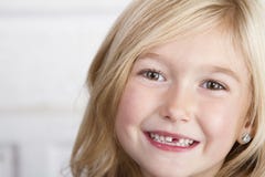 Child missing front tooth royalty free stock image Child missing front tooth royalty free stock image