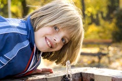 Children Drinking Water Royalty Free Stock Images