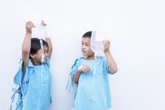 Children In Hospital Stock Photography