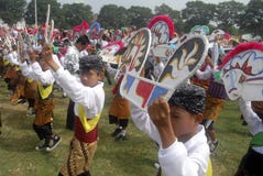 CHILDREN OF INDONESIA POPULATION stock photography CHILDREN OF INDONESIA POPULATION stock photography