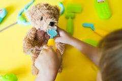 Children set of the doctor. royalty free stock images Children set of the doctor. royalty free stock images