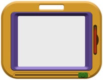 Childrens Magnet Board For Drawing stock illustration Childrens Magnet Board For Drawing stock illustration