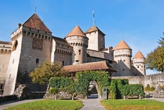 Chillon Castle Stock Images