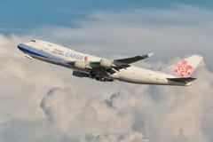 China Airlines-Fracht Boeing 747 stockfoto China Airlines-Fracht Boeing 747 stockfoto