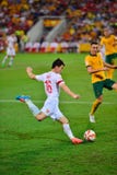 China Football Team Cross Into The Bax Stock Images China Football Team Cross Into The Bax Stock Images