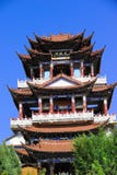 China Temples Pavilions And Sky Stock Photos