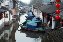 China tourism: Zhouzhuang ancient Water town
